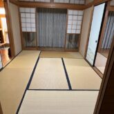 名古屋市中村区での遺品整理完了後の室内写真